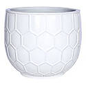 Honey Comb Planter - White, 9.4 in.