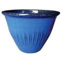 10.2-Inch Light Blue Verticle Line Malay Planter