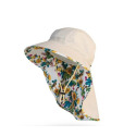 Farmers Defense Sun Hat In Garden Flower