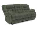 Plusher Collection Charcoal Reclining Sofa