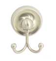 Double Robe Hook - Satin Nickel, Miraloma Park Collection