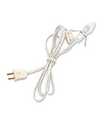 Clear C-7 Light With White Cord