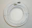 100-Foot White Weatherproof Coaxial Cable