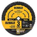 7-1/4-Inch Carbide 24 Tooth Circular Saw Blade, 3-Pack