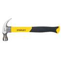 16-Ounce Curved Head Hammer With Fiberglass Handle