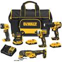 20-Volt Max Cordless 5-Tool Combo Kit With Contractor Bag