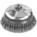 6-Inch X 5/8-Inch -11 Xp .020 Carbon Knot Wire Cup Brush