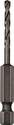DeWALT Dd5120 Impact Drill Bit, Spiral Flute, 2 In L Flute, Hex Shank, 1/4 In Dia Shank