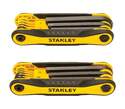 Stanley Folding Metric And Sae Hex Key Set 2 Pack