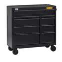 41-Inch Wide 9-Drawer 700 Series Rolling Tool Cabinet In Black