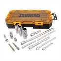 15 Piece 1/4 In And 3/8 In Drive Tool Accessory Set