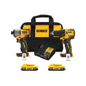 20-Volt Dewalt Max Brushless Cordless Drill/Driver And Impact Driver Combo Kit