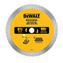 Construction™ Circular Saw Blade — For Vinyl/Paneling, 6-1/2 in. Dia, 90-Tooth