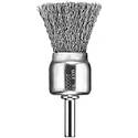 3/4 in. x 1/4 in. HP .014 Carbon Crimp Wire End Brush