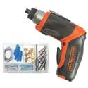 4-Volt Max Lithium-Ion Cordless Rechargeable Pivot Screwdriver With Accessories