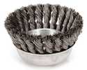 4-Inch X 5/8-Inch -11 Xp .020 Carbon Knot Wire Cup Brush