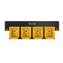 Dewalt Battery Rail Mount Stores Up To 4
