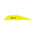 2.8-Inch Neon Yellow Atlas AR 1000 Arrow Vanes 36-Pack