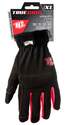 Extra-Large, Black And Red, High Perfomance, Utility Work Glove