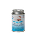 PVC Cement - Medium Bodied, Clear, 4 oz., 1-Pack