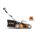 21-Inch Battery Powered Walk-Behind Lawn Mower