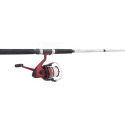 South Bend 2-Piece Competitor White Spinning Rod And Reel Combo