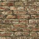 20.5-Inch X 16.5-Foot Roll White Washed Denver Brick Peel And Stick Wallpaper