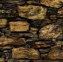 20.5-Inch X 18-Foot Roll Hadrian Stone Wall Peel And Stick Wallpaper