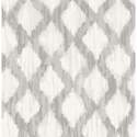 20-1/2-Inch X 18-Foot NuWallpaper Grey Floating Trellis Peel And Stick Wallpaper Roll