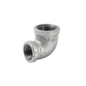 3/4 in. FIP x 1/2 in. FIP Galvanized Malleable Iron Reducing Elbow Fitting, 90° - Rust Resistant, 1-Pack