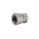 Malleable Iron FIP x FIP Galvanized Pipe Reducing Coupling, 1/4" X 1/8"