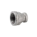 Malleable Iron FIP x FIP Galvanized Pipe Reducing Coupling, 1/2" x 1/4"