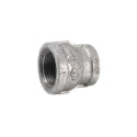 Malleable Iron FIP x FIP Galvanized Pipe Reducing Coupling, 1" x 3/4"