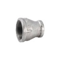 Malleable Iron FIP x FIP Galvanized Pipe Reducing Coupling, 1-1/2" x 1"