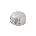 Malleable Iron FIP Galvanized Cap, 1-1/2"