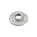 Malleable Iron FIP Galvanized Pipe Floor Flange, 1"