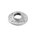 Malleable Iron FIP Galvanized Pipe Floor Flange, 1-1/2"