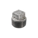 Malleable Iron Galvanized Pipe Plug — 1 in.