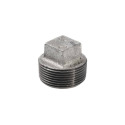 Malleable Iron Galvanized Pipe Plug, 1-1/4"