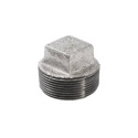 Malleable Iron Galvanized Pipe Plug, 1-1/2"