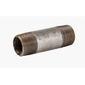 3 in. x 3/4 in. Steel Galvanized Pipe Nipple - Threaded, Schedule 40, 1-Pack