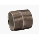 Close x 1-1/4 in. Steel Galvanized Pipe Nipple - Threaded, Schedule 40, 1-Pack