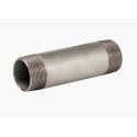 6 in. x 1-1/2 in. Steel Galvanized Pipe Nipple - Threaded, Schedule 40, 1-Pack