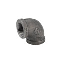 3/4 in. FIP x 3/4 in. FIP Black Pipe Elbow Fitting, 90° - Threaded, 1-Pack