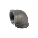 2 in. FIP x 2 in. FIP Black Pipe Elbow Fitting, 90° - Threaded, 1-Pack