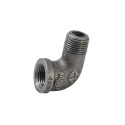 1/2 in. FIP x 1/2 in. MIP Black Pipe Street Elbow Fitting, 90° - Threaded, 1-Pack