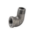 3/4 in. FIP x 3/4 in. MIP Black Pipe Street Elbow Fitting, 90° - Threaded, 1-Pack
