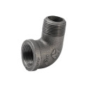 1 in. FIP x 1 in. MIP Black Pipe Street Elbow Fitting, 90° - Threaded, 1-Pack