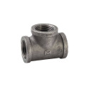 1-1/4 in. x 1-1/4 in. x 1-1/4 in. Malleable Iron Black Pipe Tee Fitting - Threaded, 1-Pack