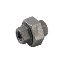 3/8 in. FIP Malleable Iron Black Pipe Union Fitting - Threaded, 1-Pack